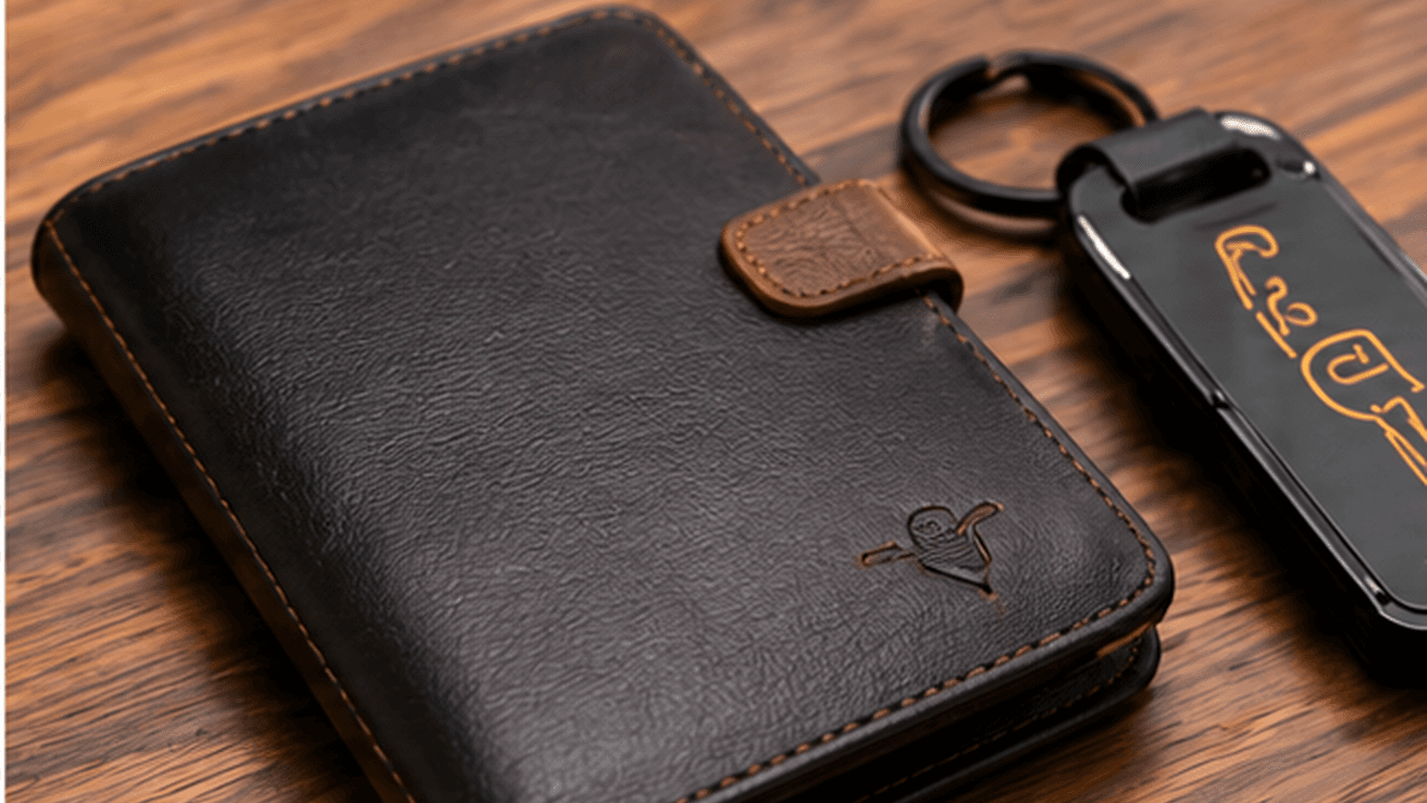 Keychains with personalized marking